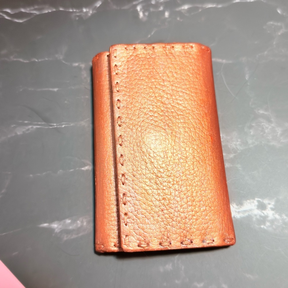 Fendi Leather Key Holder in Brown - Picture 4 of 10